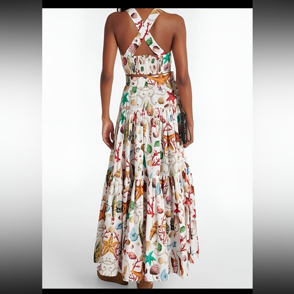 Commense Colorful Seashell Print Two-Piece Set - Picture 2 of 4